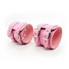 Adjustable Pu Leather Handcuffs Erotic Bondage Wrist Ankle Cuffs_voghion.com