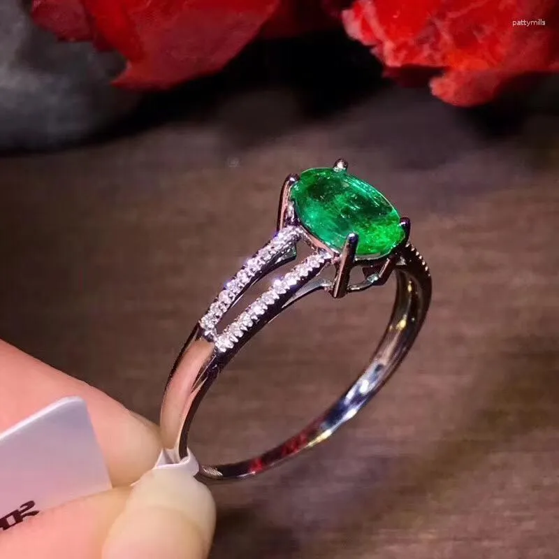 Anello con deals smeraldo vero