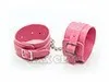 Adjustable Pu Leather Handcuffs Erotic Bondage Wrist Ankle Cuffs_voghion.com