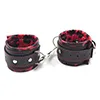 Adjustable Pu Leather Handcuffs Erotic Bondage Wrist Ankle Cuffs_voghion.com