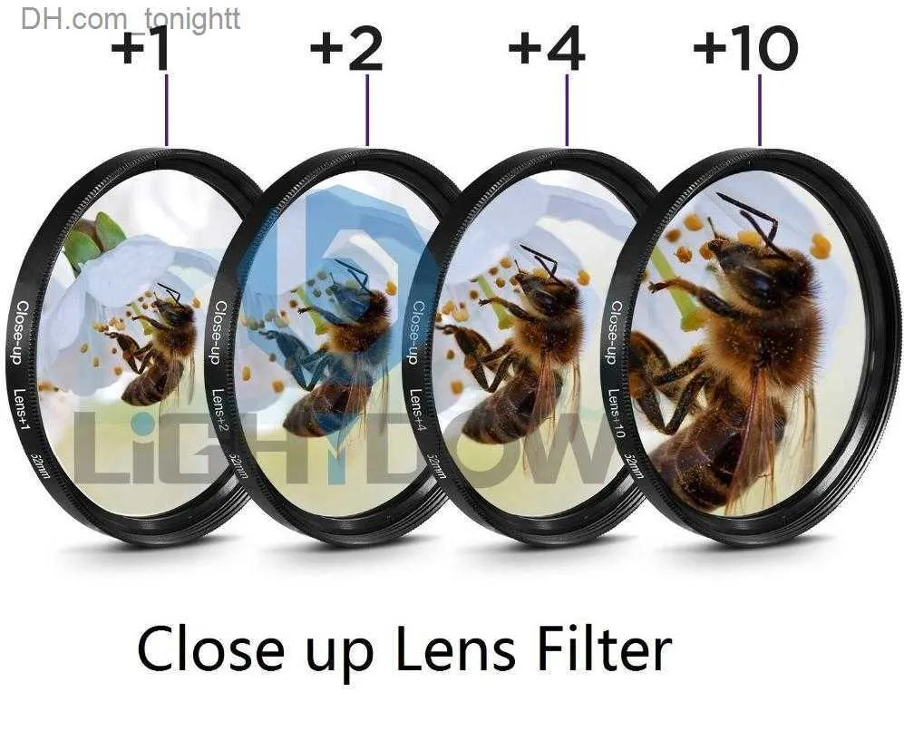 Filters Macro Close Up Lens Filter +1+2+4+10 Filter Kit 49mm 52mm 55mm 58mm 62mm 67mm 72mm 77mm 82mm for Nikon Cameras Q230905