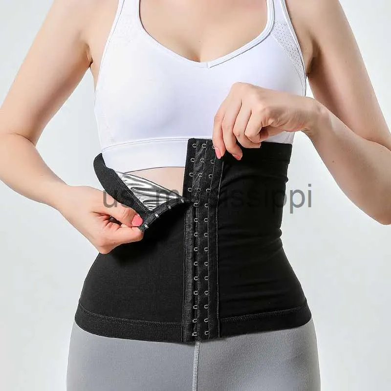 Cintura Tummy Shaper Sudor Fajas Recortador de cintura para mujeres Entrenador de cintura Cinturón de sauna Cincher de cintura Sauna Cinturón adelgazante Envoltura de sudor para estómago x0902