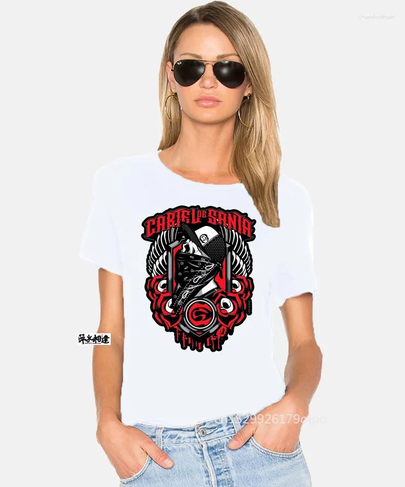 Camisetas Femininas CARTEL DE SANTA CAMISA RAP HIP HOP TAMANHOS