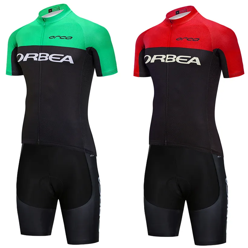 Yeşil Orbea Orca Bike Jersey Erkek Kadınlar 2024 Moda Takımı Pro Bisiklet Jersey Maillot 20d Önlük Şort Giyim