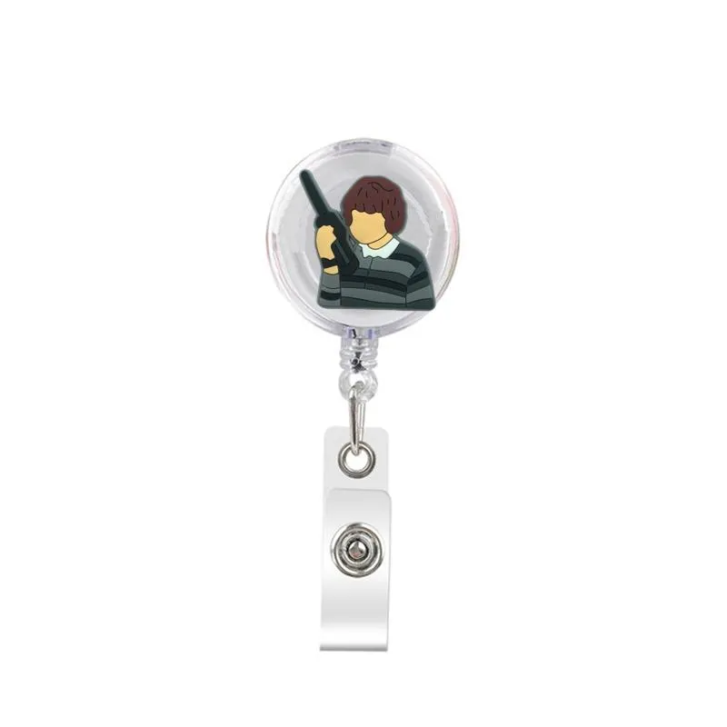wholesale Business Card Files Badge Reels Witch Retractable Funny Magic  Holder Alligator Clip For Nurse Doctor Drop Delivery Otbzv