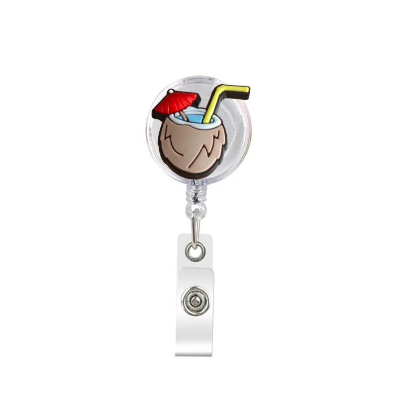 wholesale Business Card Files Badge Reels Witch Retractable Funny Magic  Holder Alligator Clip For Nurse Doctor Drop Delivery Otu5O