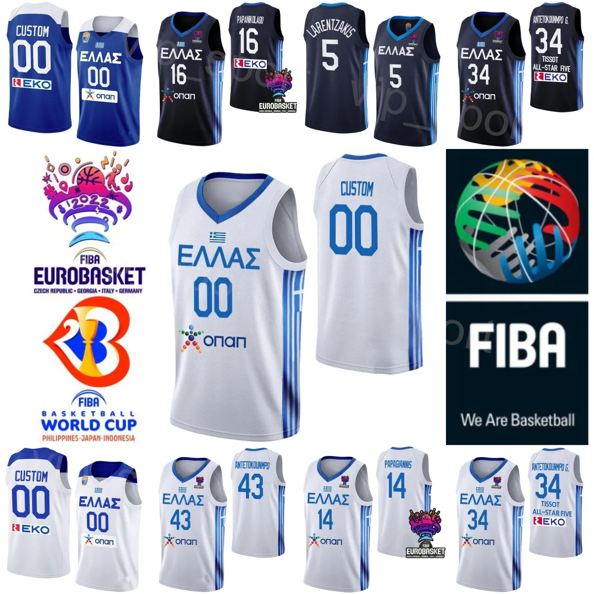 Imprimir Basquete Grécia Copa do Mundo 5 GIANNOULIS LARENTZAKIS Jerseys 3 MICHAIL LOUNTZIS 13 LEFTERIS BOCHORIDIS 21 Dimitris MORAITIS 76 CHATZIDAKIS 1 Rogkavopoulos