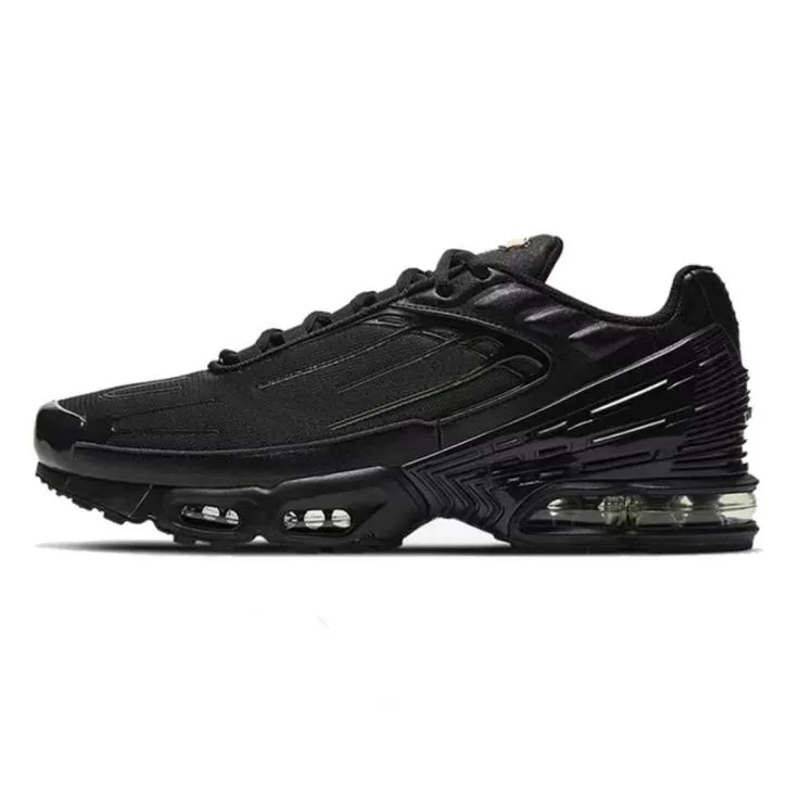 nike tn 3 triple black