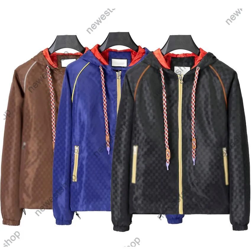 24SS 남성 디자이너 코트 재킷 유럽 더블 레터 코트 직물 직물 여성 파리 스트리트웨어 재킷 블랙 카키 천 XXXL 3XL