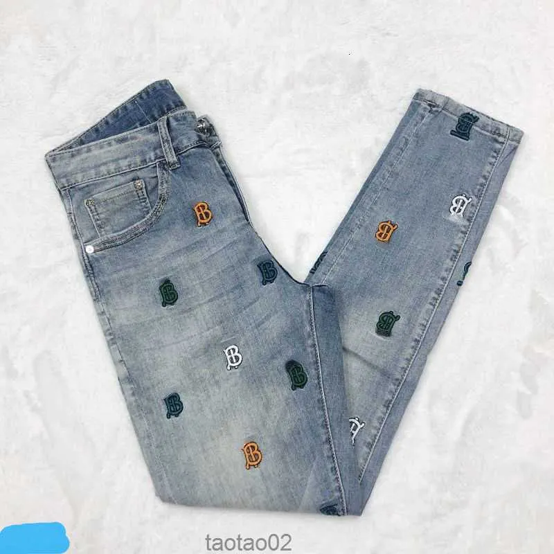 2023OverSized Mens Jeans Designer Pants TB broderade byxor män kvinnor avslappnad 4xl 5xl 6xl987xqbu