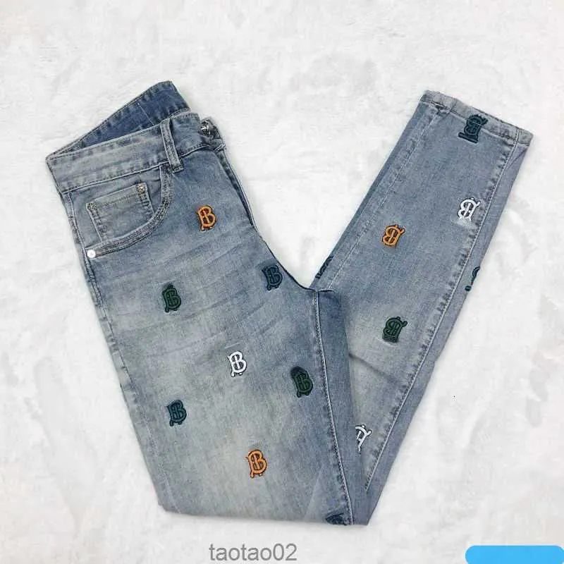 2023HOTセール特大のメンズジーンズデザイナーパンツTB刺繍ズボンの男性女性カジュアル4XL 6XL＃0111VRWN