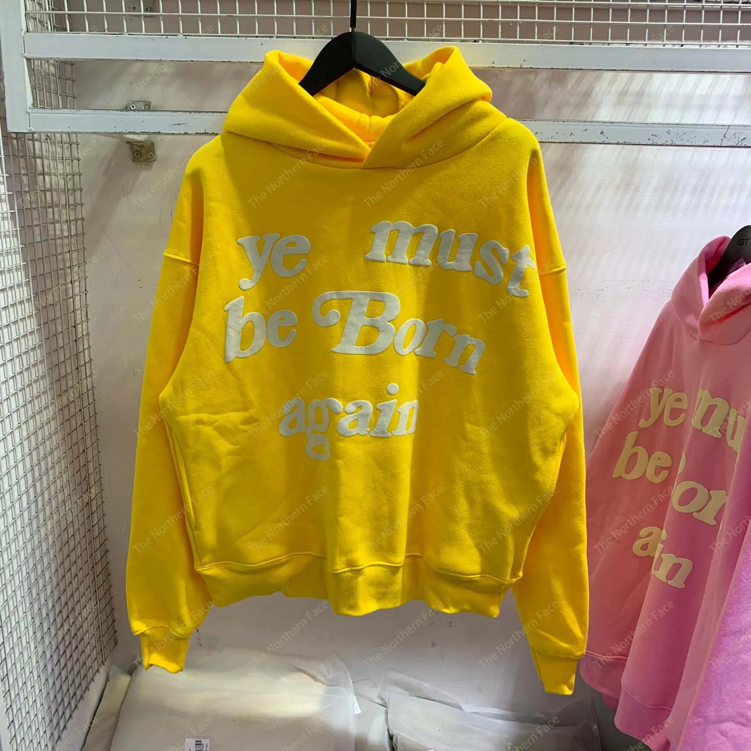 22ss mannen Nieuwe Designer Hoodie Cactus Plant Flea CPFM YE MUST BE BORN AGAIN Hoodie West Jerry Letter Gedrukt High Street Hip Hop Hoodies 12 kleuren sweatshirt met capuchon