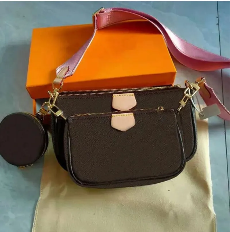 2023 Vente chaude Designers de luxe Sac à bandoulière Sac à main de designer Sacs à main de mode Sac de téléphone Sacs combinés en trois pièces