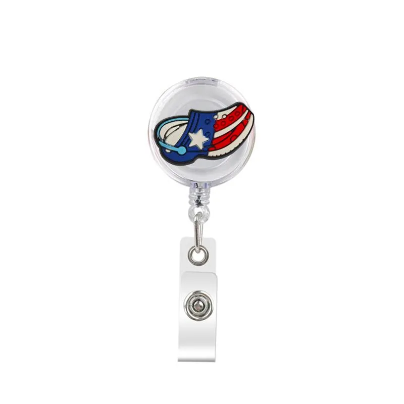 Retractable Witch Retractable Key Ring Badge Reel With Alligator Clip Funny  Magic Holder For Nurse And Doctor Fast Drop Delivery From Qxjewelry, $0.38
