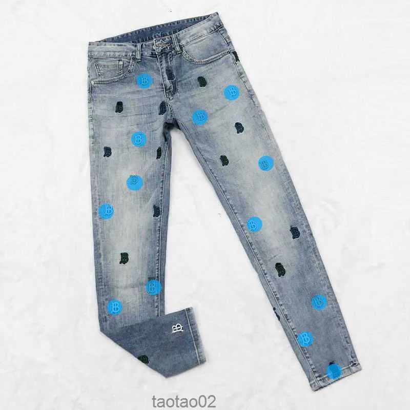 2023OverSized Mens Jeans Designer Pants TB broderade byxor män kvinnor avslappnad 4xl 5xl 6xl5621cb5c