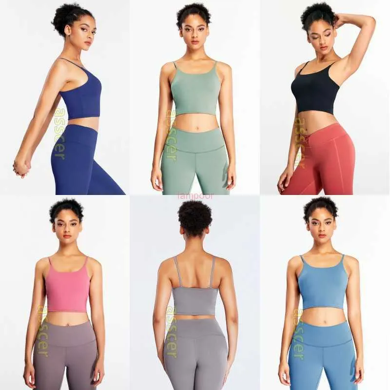 Energy Sports Bra Crop Top Yoga LU Womens Designer T Shirts Gym Vest Workout Bra Women Cloths Tanks Size S-XXL