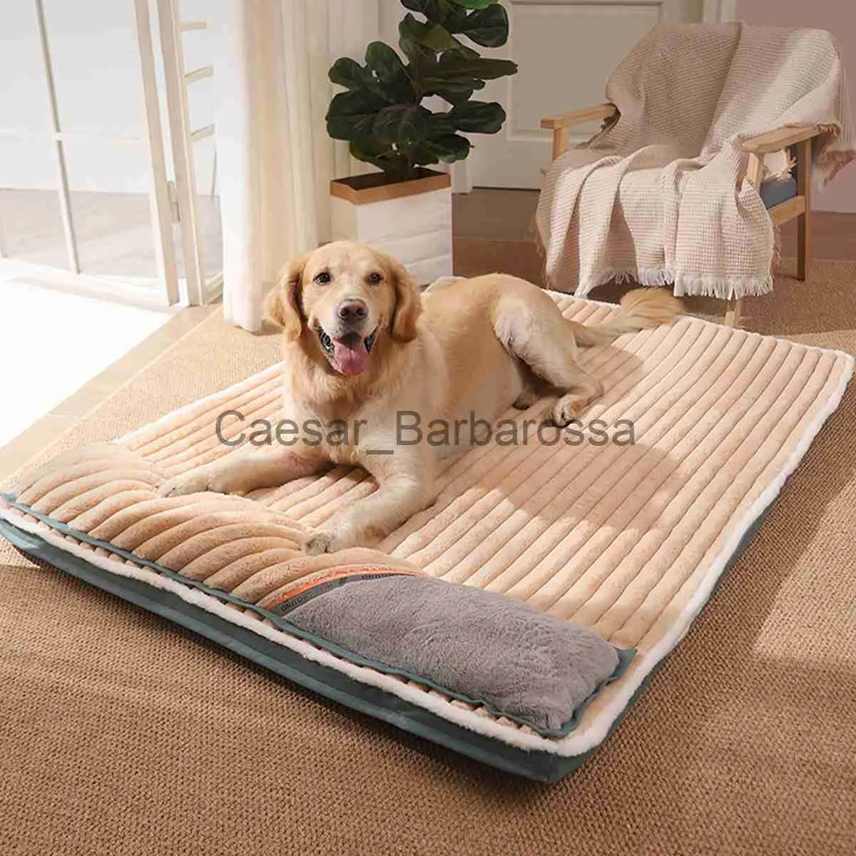 Plush Washable Dog Sofa Bed Mat With Medium Accessories Large And Small