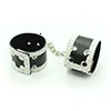 Adjustable Pu Leather Handcuffs Erotic Bondage Wrist Ankle Cuffs_voghion.com
