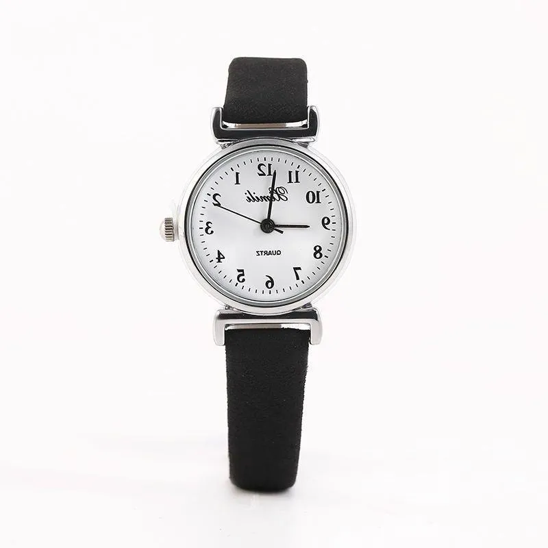 Version tendance non étanche petite montre à quartz coréenne fraîche d'atmosphère simple montre or Dvqkc