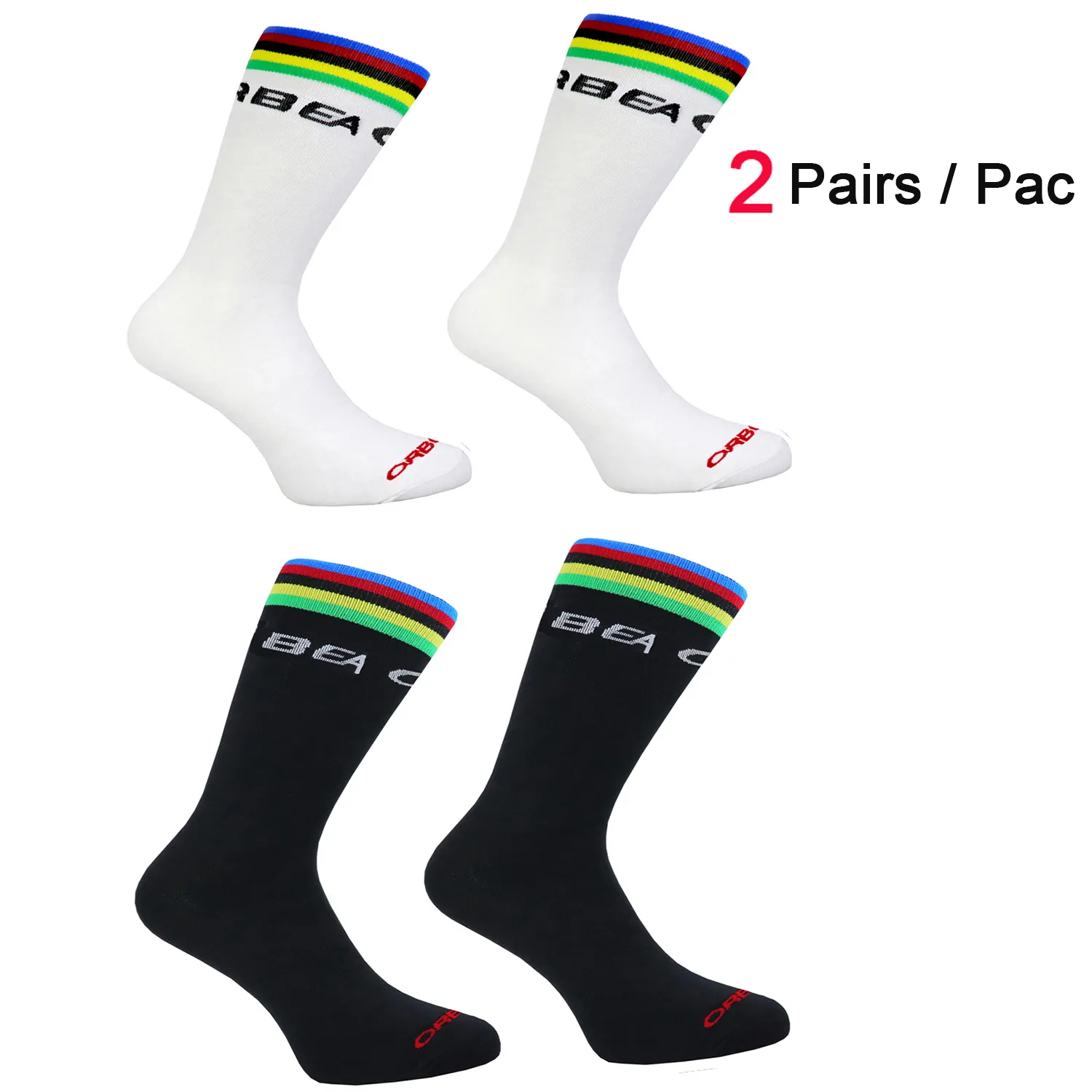 Orbea Orca Sports Socks Mens Breathable Team Pro Cycling Socks