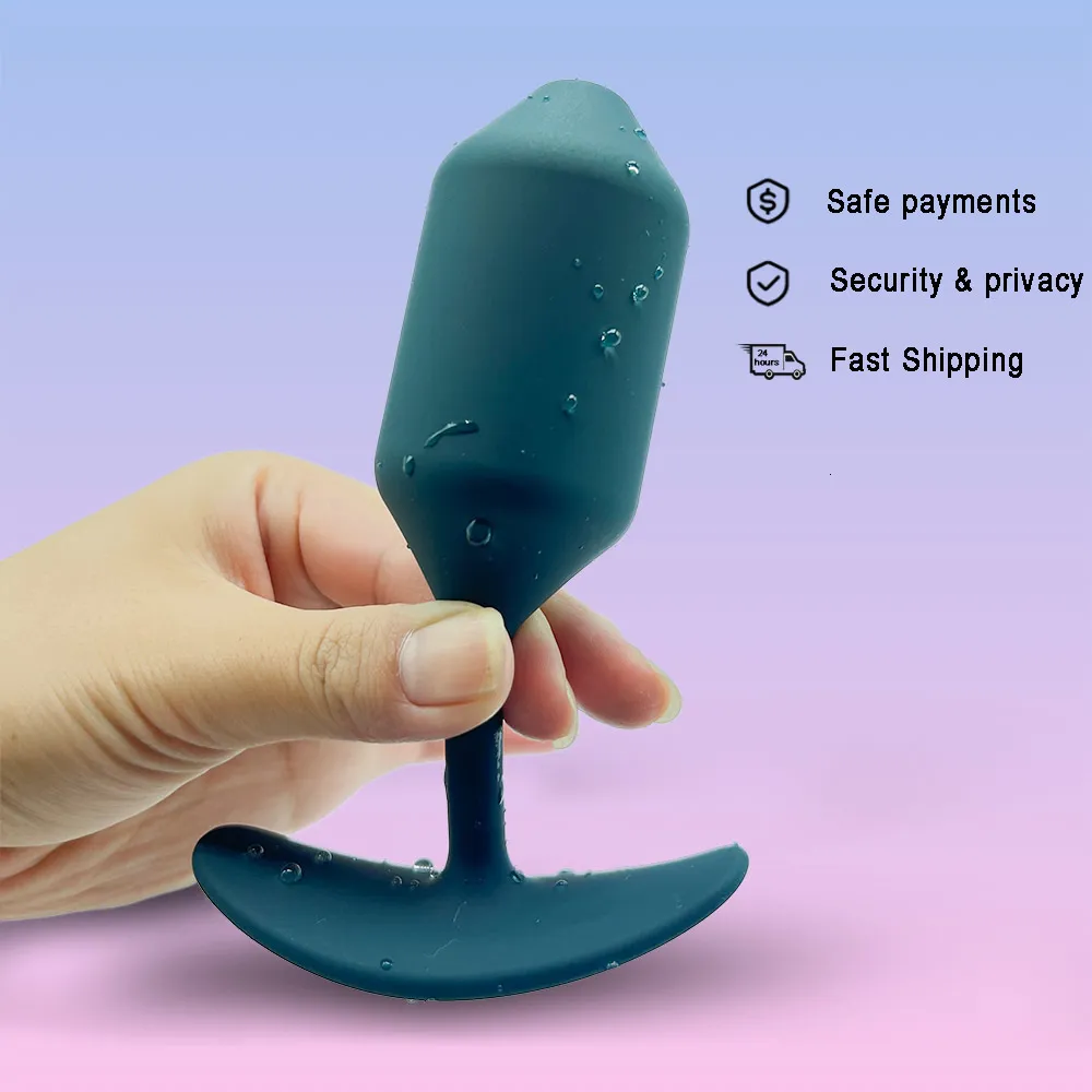 Juguetes anales 3pcsSet Plug con bolas Entrenamiento de contracción Butt Masaje de próstata Sexo para mujeres Hombres Tienda principiante 230901