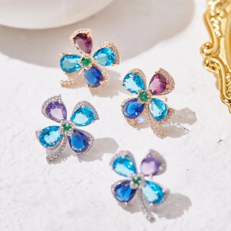 2023 Designer Windmill Crystal Stud Earrings Stud Earrings For