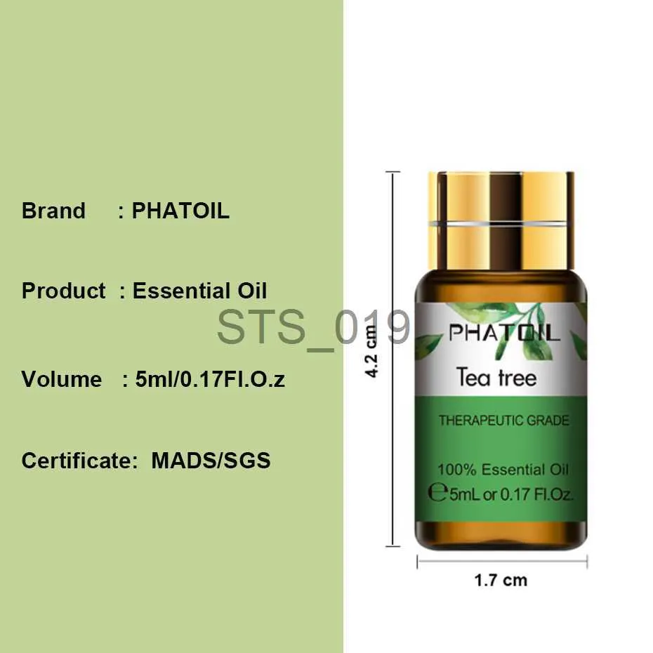 PHATOIL Olio Essenziale di Lavanda 100 ml, Oli Essenziali Naturali
