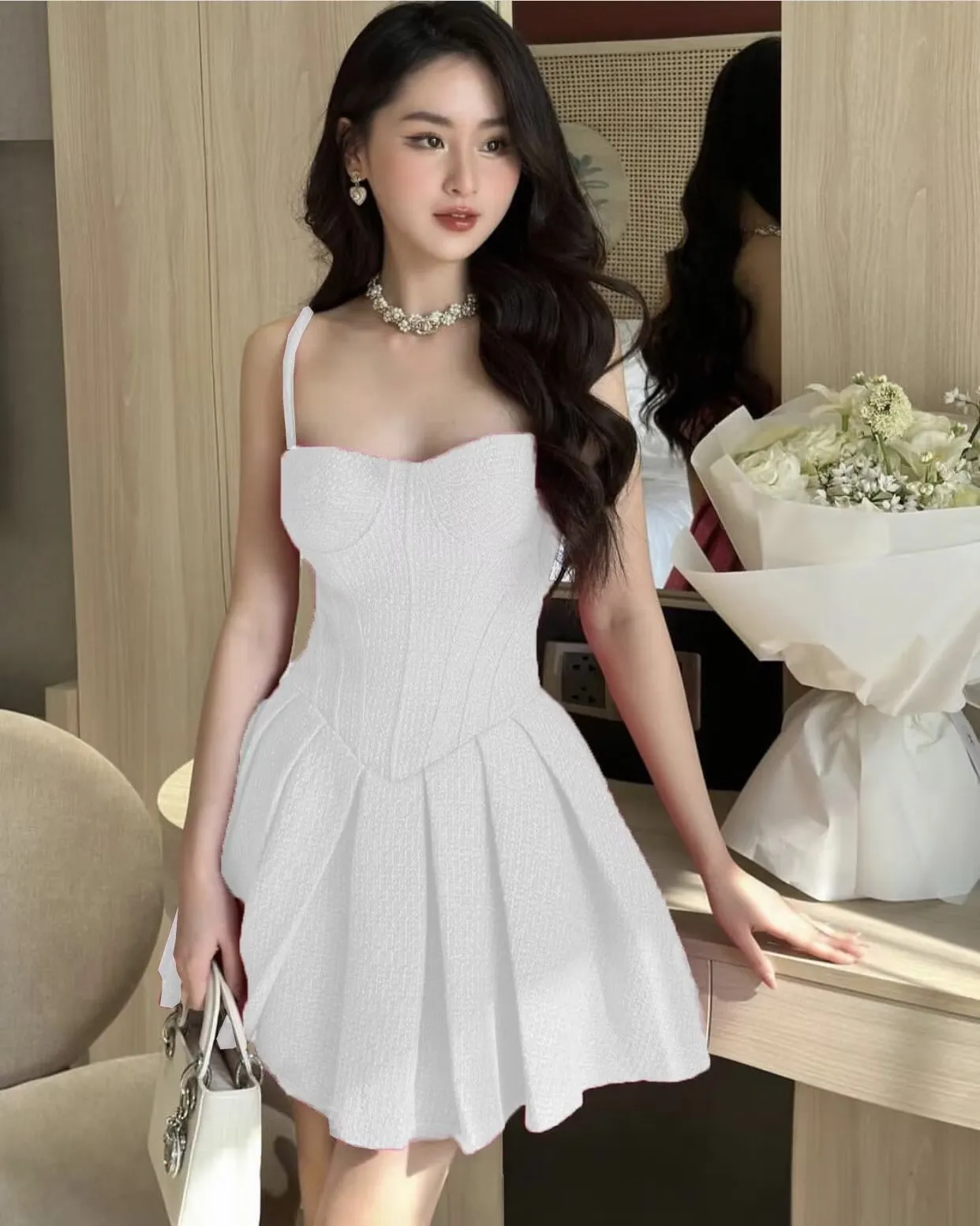 slim fit dress slacks Nova top dress