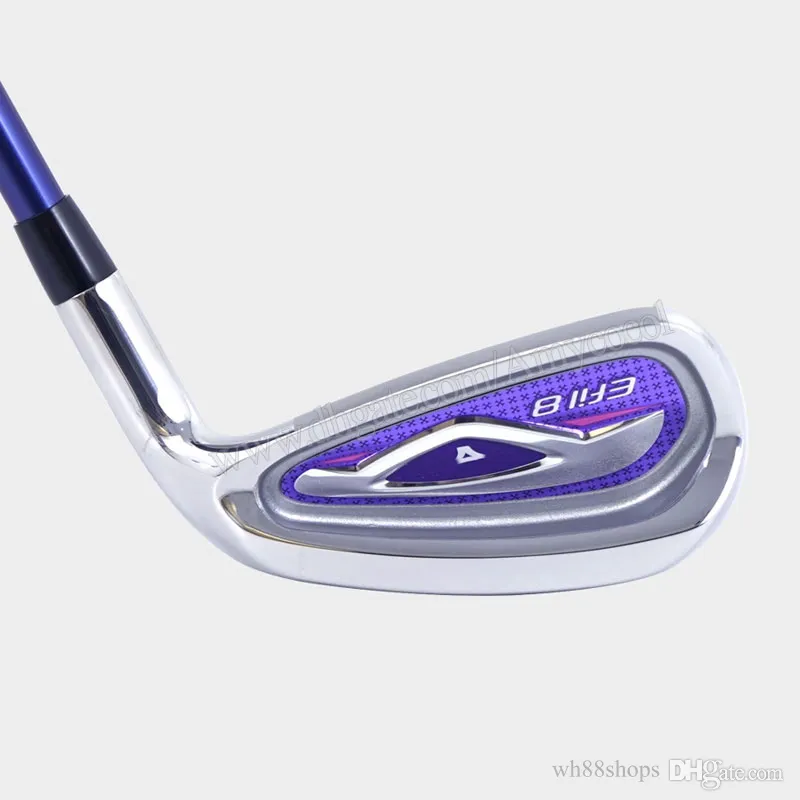 Kluby golfowe kobiety Efil8 Golf Irons praworęczny #7 Irons praworęczny L Graphit Salft Bezpłatna wysyłka