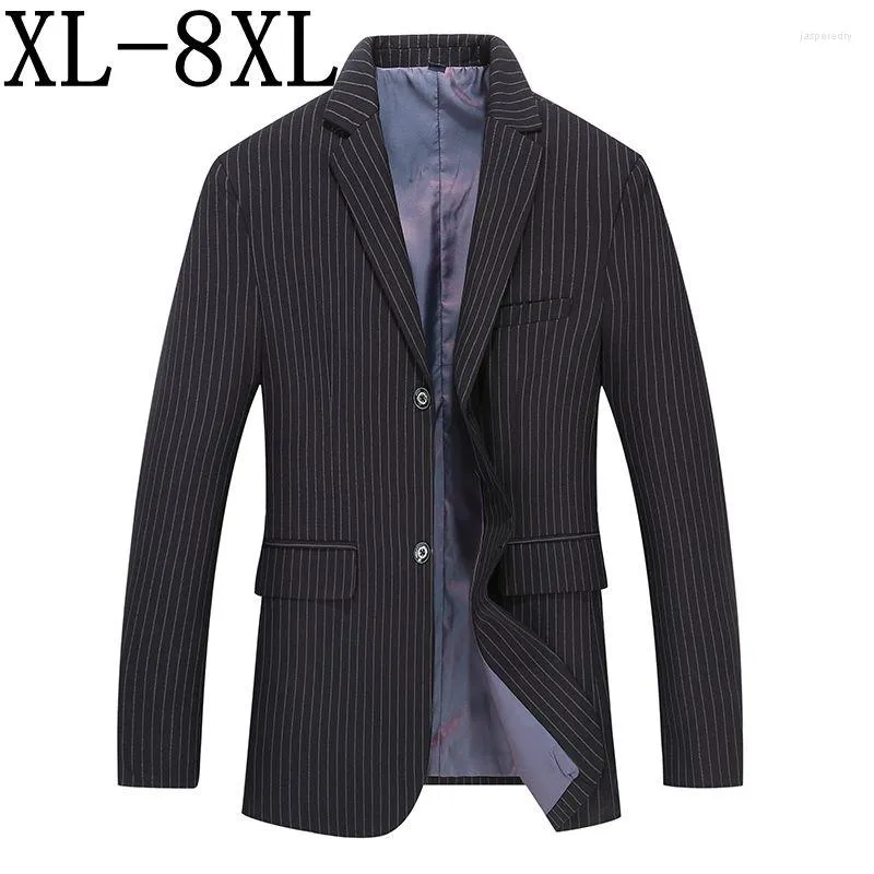 Мужские костюмы 7xl Size 8xl 6xl 2023 мужской бренд пиджак пиджак Осень Высокий качественный бизнес Свободный маскулино пиджаки