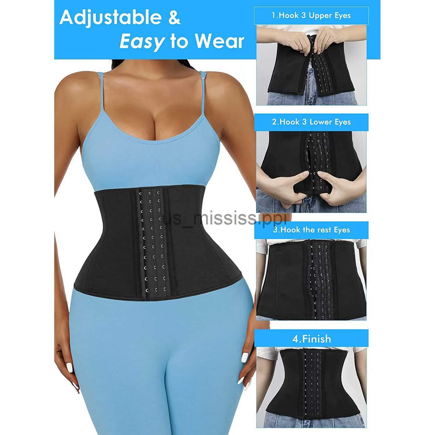 Cintura Tummy Shaper Torso Corto Corsé Shaper Shapewear Mujeres Látex  Cintura Entrenador Entrenamiento Fajas Colombianas Cintura Cincher Deportes  Faja 9 Hueso De Acero X0902 De 6,3 €