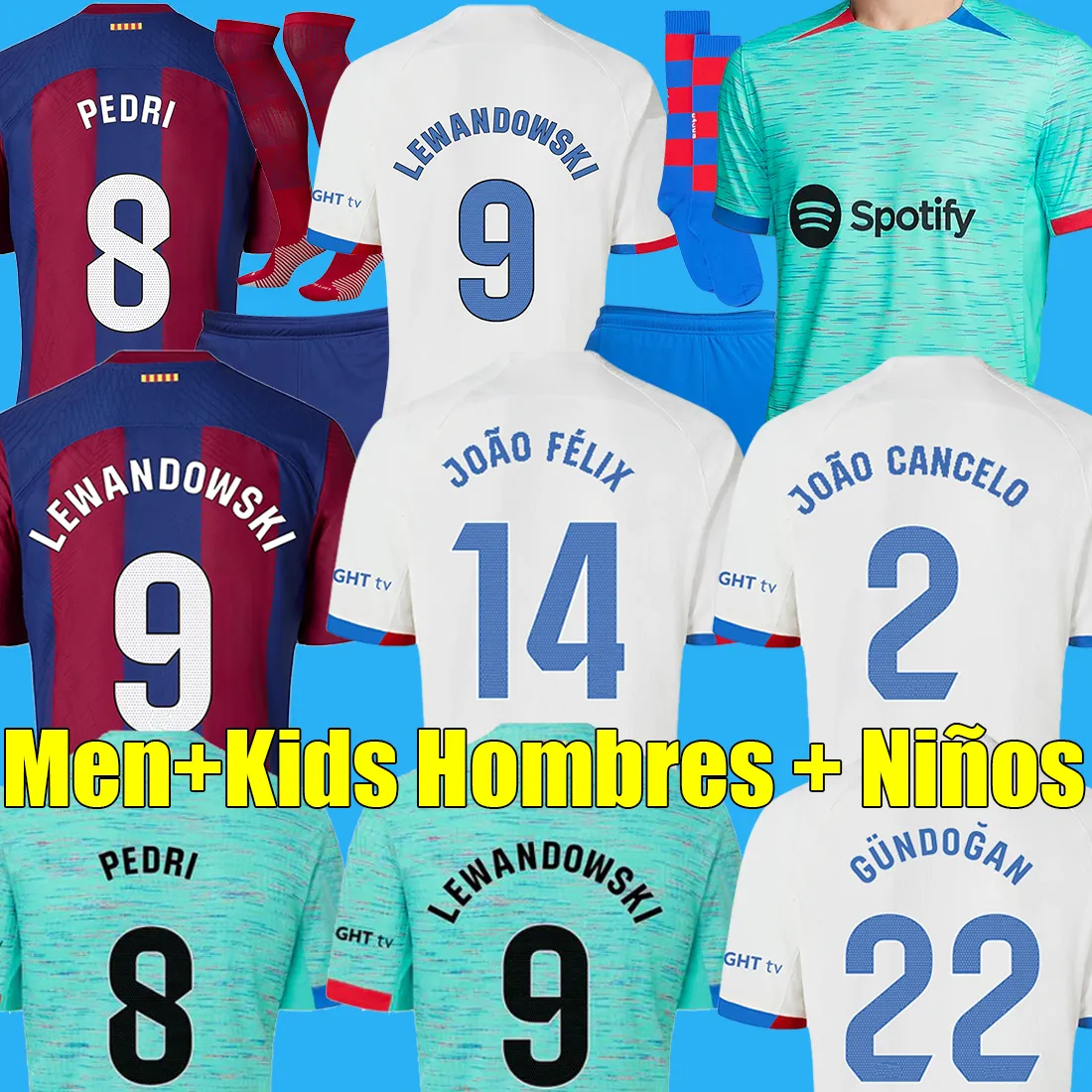 2ª Camiseta Barcelona Niño 2023/2024