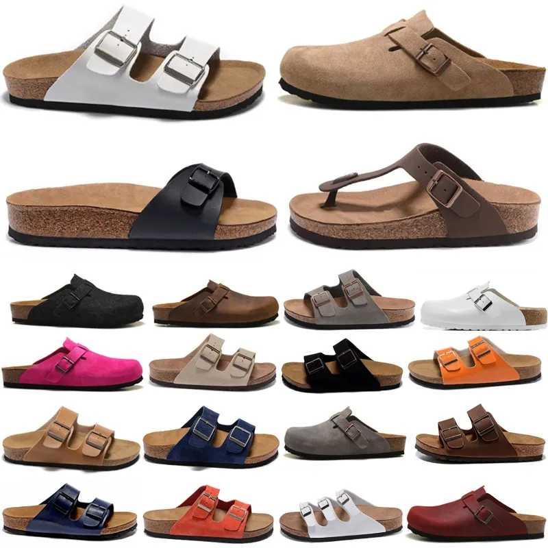 Slippare Styles Boston Multiple Mayaris Designers Floridas Arizonas Sell Summer Men Women Flats Classic Unisex Casual Sandal Cork Sandals