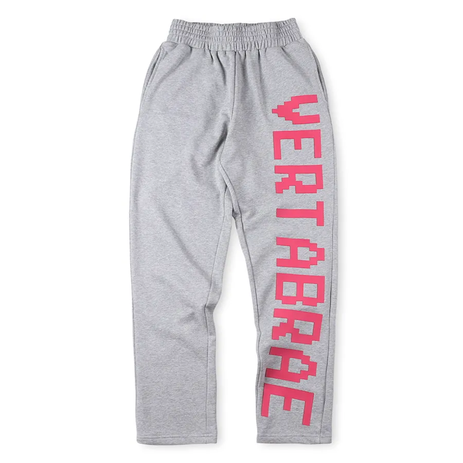 Sweatpants Pants Vertabrae Letter Printing Men Women Heavy Fabric Unisex Joggers Drawstring Trousers EUR US Size 2023FW 