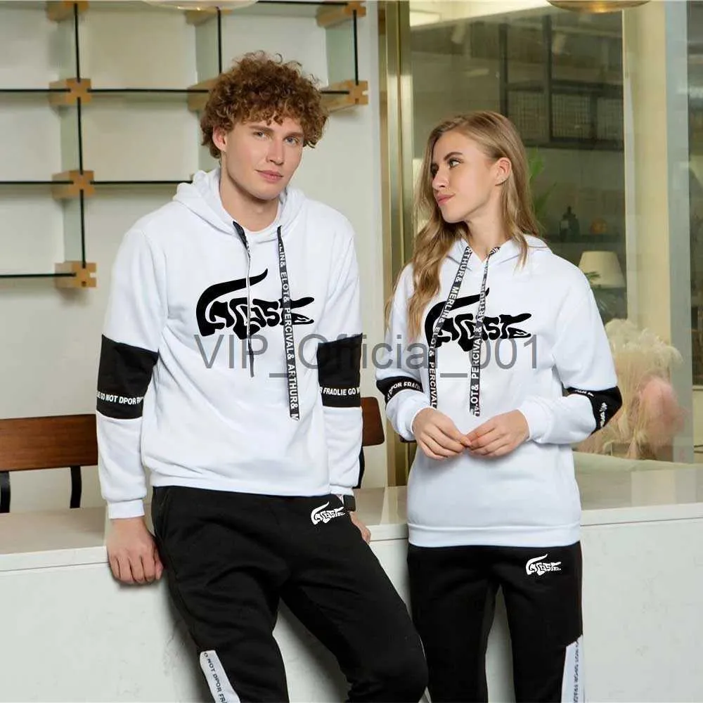 Retro Winter Luxury Sportscene Tracksuits For Mens Set With Hoody