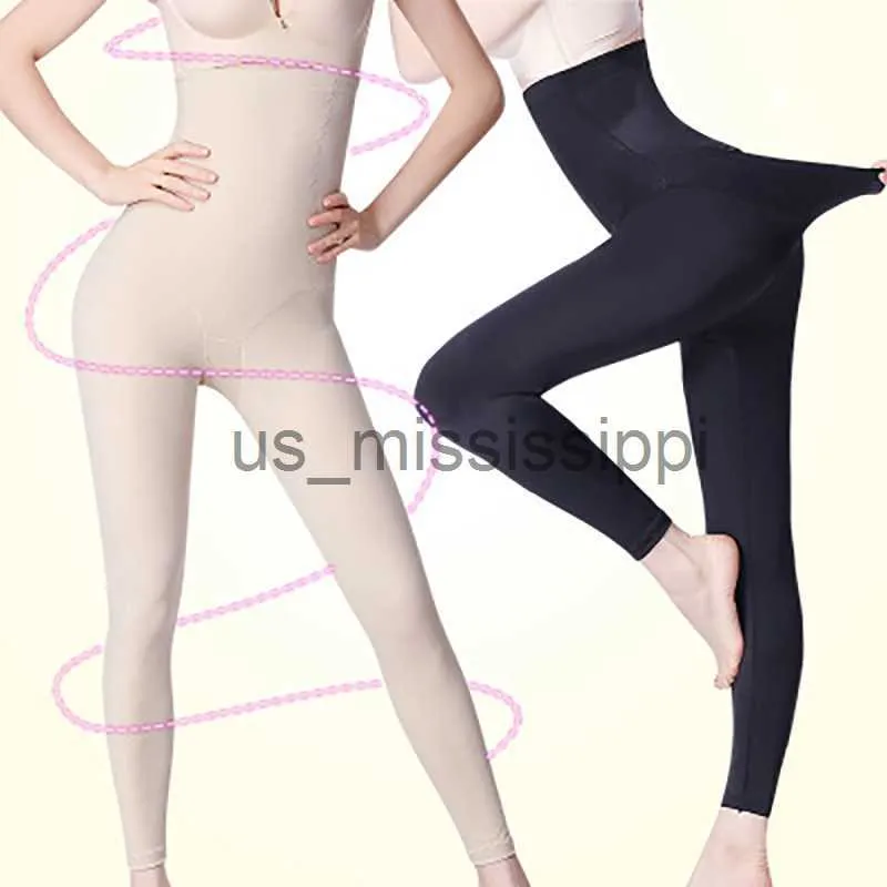 Pantaloni tonificanti per modellare la pancia in vita Bruciare i grassi Pantaloni per liposuzione Body Lady Pancia nei glutei Pantaloni per il corpo sottile Cintura in vita per le gambe Pantaloni dopo il parto x0902