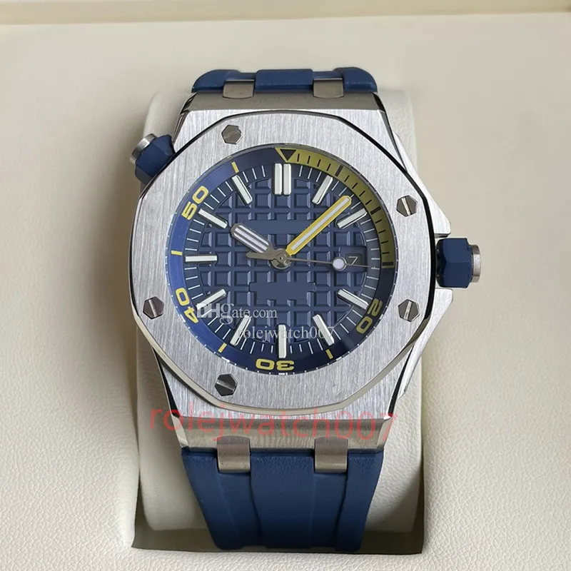 Designer Watch Mens Automatic Mechanical Movement Watches 42mm Super Luminous Designer Wristwatch Sapphire 100m 904L All rostfritt stål Montre de Luxe