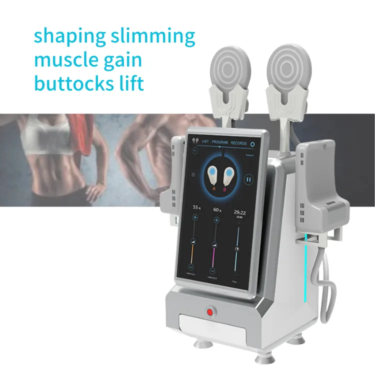 Straffing Slimming Muscle Building -Schönheitsausrüstung 7 Tesla Medical Electro Magnetic EMS Körperbildungsmaschine zur Entfernung von Cellulite