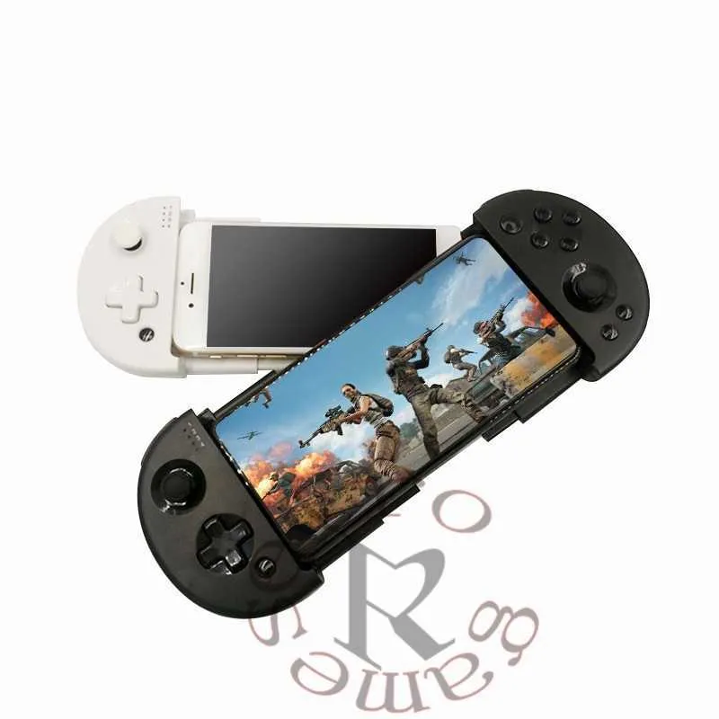 GamePad Flash PUBG Gamepad Shooting Gamepad Infällbar bärbar Bluetooth -telefon Gamepad för Android iPhone HKD230902