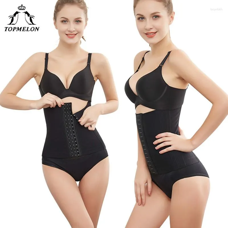 Women's Shapers TOPMELON Modeling Strap Waist Trainer Binders Corrector Posture Binder Trans Reducing Belts High Reductive Strip Woman