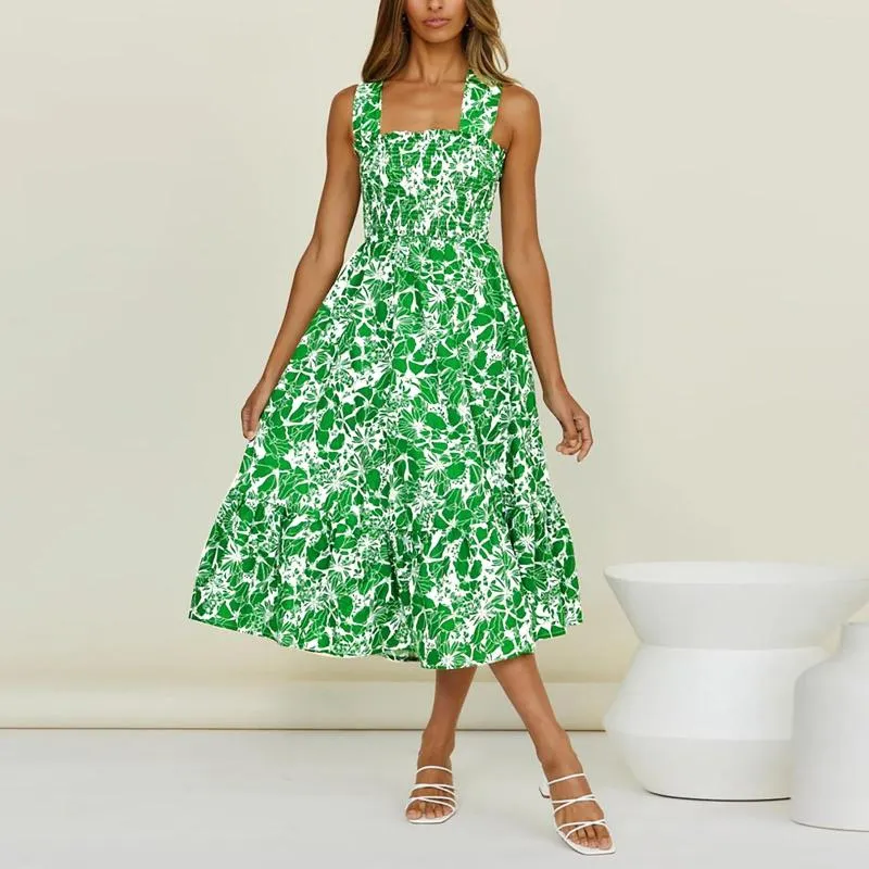 green emerald velvet dress Tropical Floral Maxi Dress Small main image 0