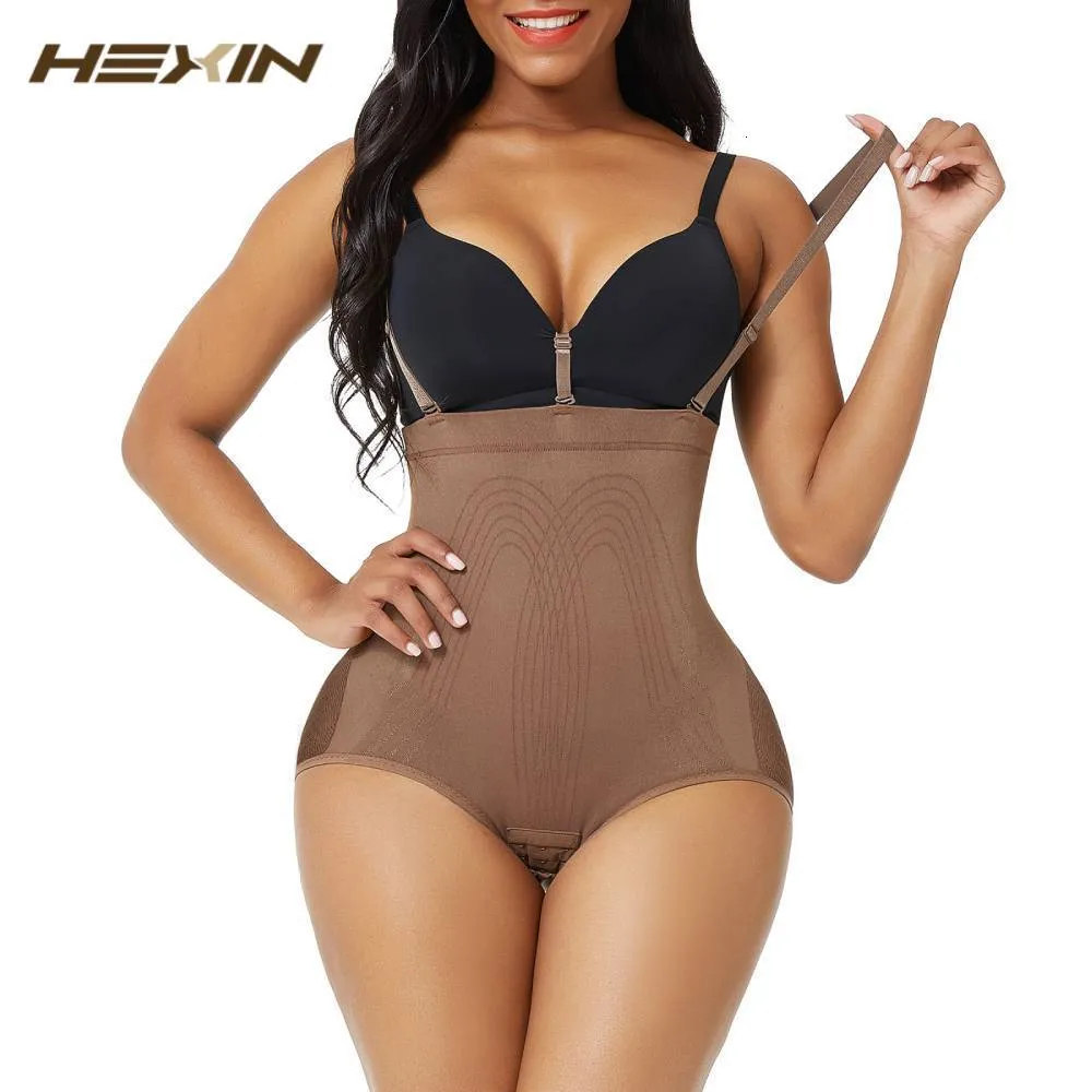 Taille Tummy Shaper HEXIN Shapewear body ventre contrôle culotte taille haute ceinture minceur bout à bout fajas taille Shaper Corset réductoras 230901