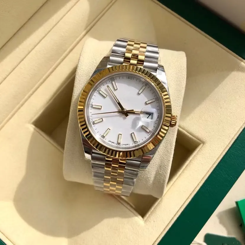 DHgate Two Tone Rose Gold Jubilee Automatic DateJust Watch Steel with Original Box Watches