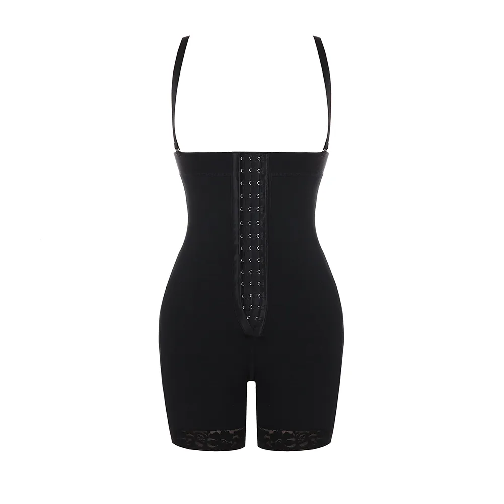 Fajas Colombianas Compressão Shaper Abrir Busto Barriga Controle com  Zipper, Body Beauty Shapewear, Waist Trainer, Uso Pós-Cirúrgico