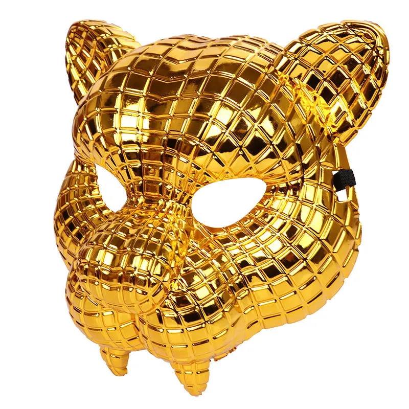 Maschera Golden Leopard Maschera Halloween Tiger Performance