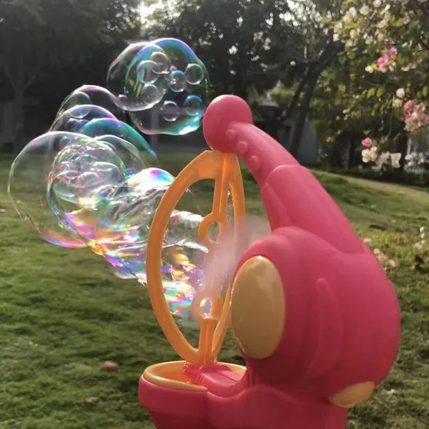 Pistola de Burbujas Gun Bubble No Leakage Bubble Gun Rocket Bubble Bubbles for Kids Parent Toys For Kid Puff Gigantehi Bbubble Blaster