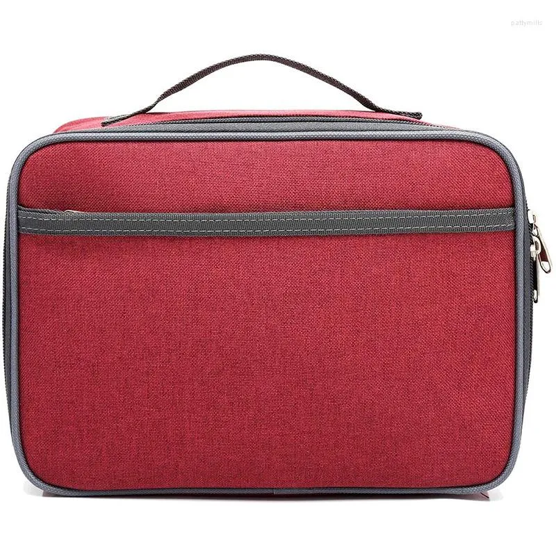 2023 School Season Insulated Lunch Box Easy To Carry Briefcase For Kids