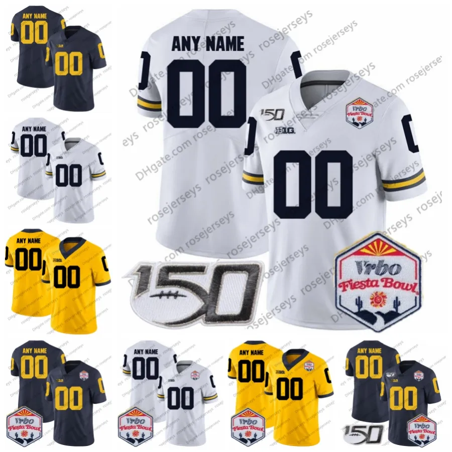 2023 Michigan Wolverines J.J. McCarthy Blake Corum Donovan Edwards Cornelius Johnson Will Johnson Ernest Hausmann Kalel Mullings Kenneth Grant Maglie da calcio