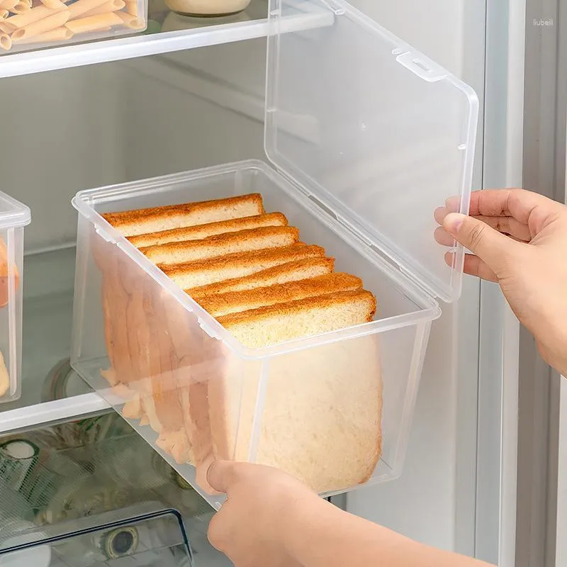 Bottiglie di stoccaggio Contenitore per pane creativo da 2,8 litri Scatole per dispenser da cucina Contenitori per torte da forno Frigorifero ermetico