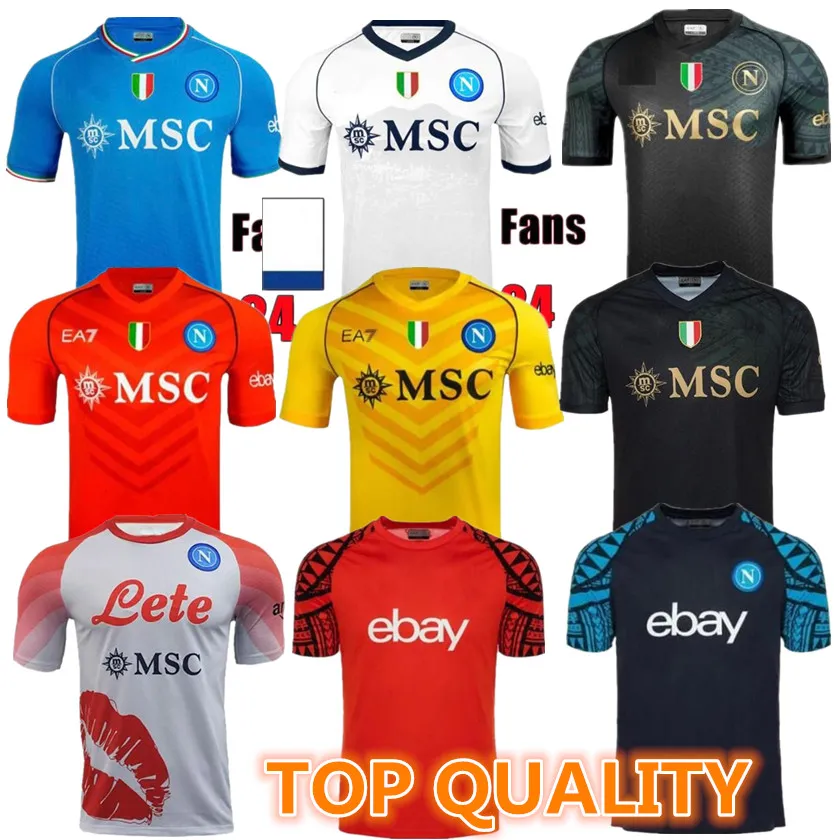 23 24 Napoli polo maglie da calcio 2023 2024 PORTIERE Maglia KVARATSKHELIA MINJAE maglia napoli uomo TRAINING camicia ZIELINSKI H.LOZANO OSIMHEN maglie da calcio